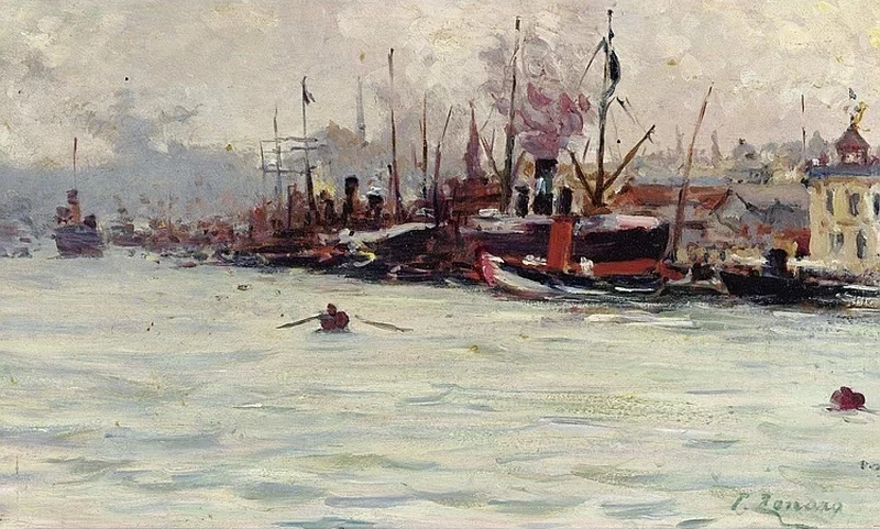 Il porto di Galata, Instanbul